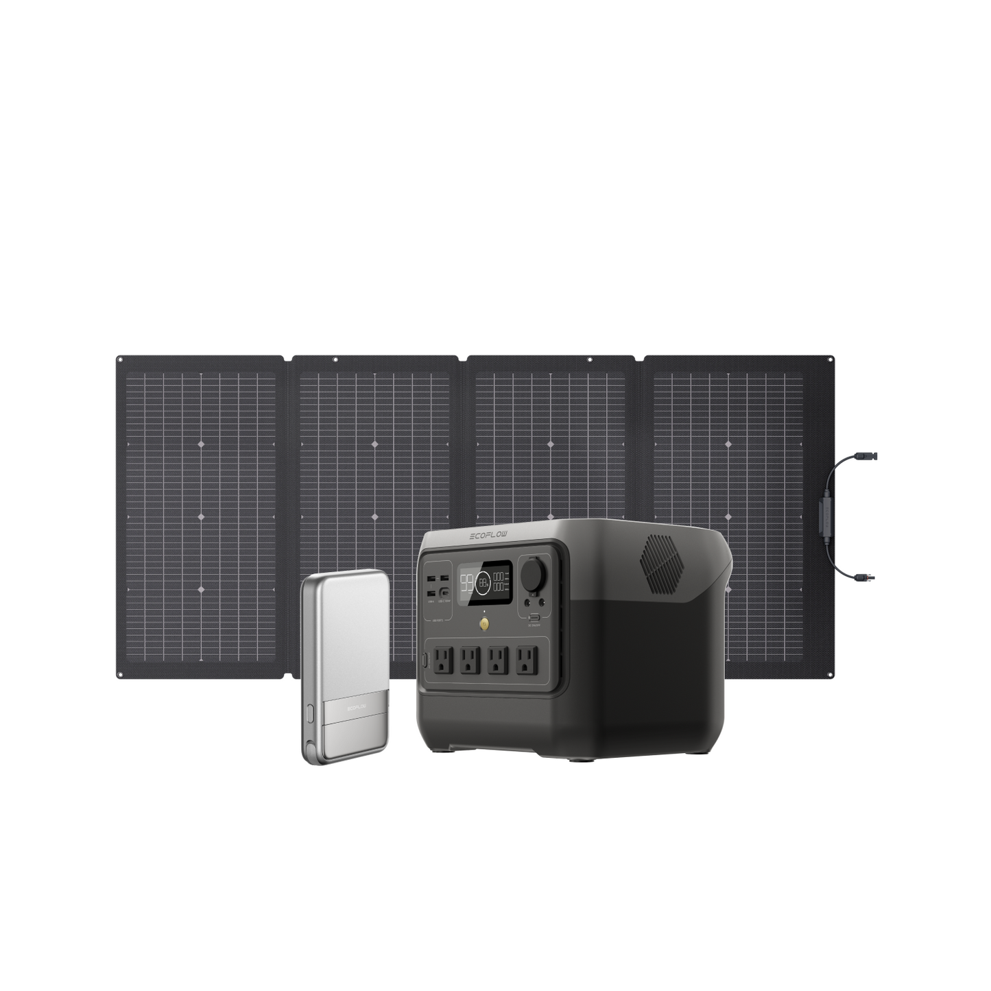 Alaiify RIVER 2 Pro + 220W Solar Panel + RAPID 5000
