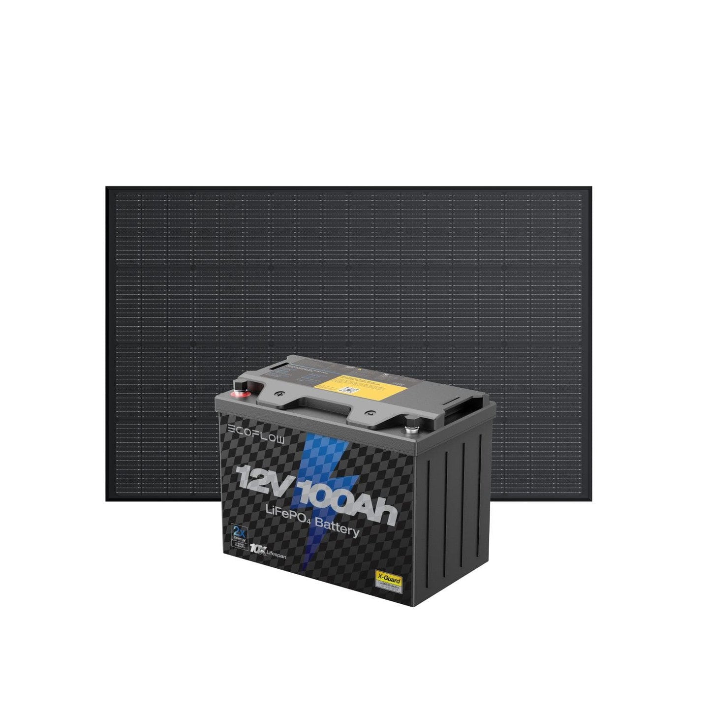 Alaiify Lithium 12V 100Ah Deep Cycle LiFePO4 Battery