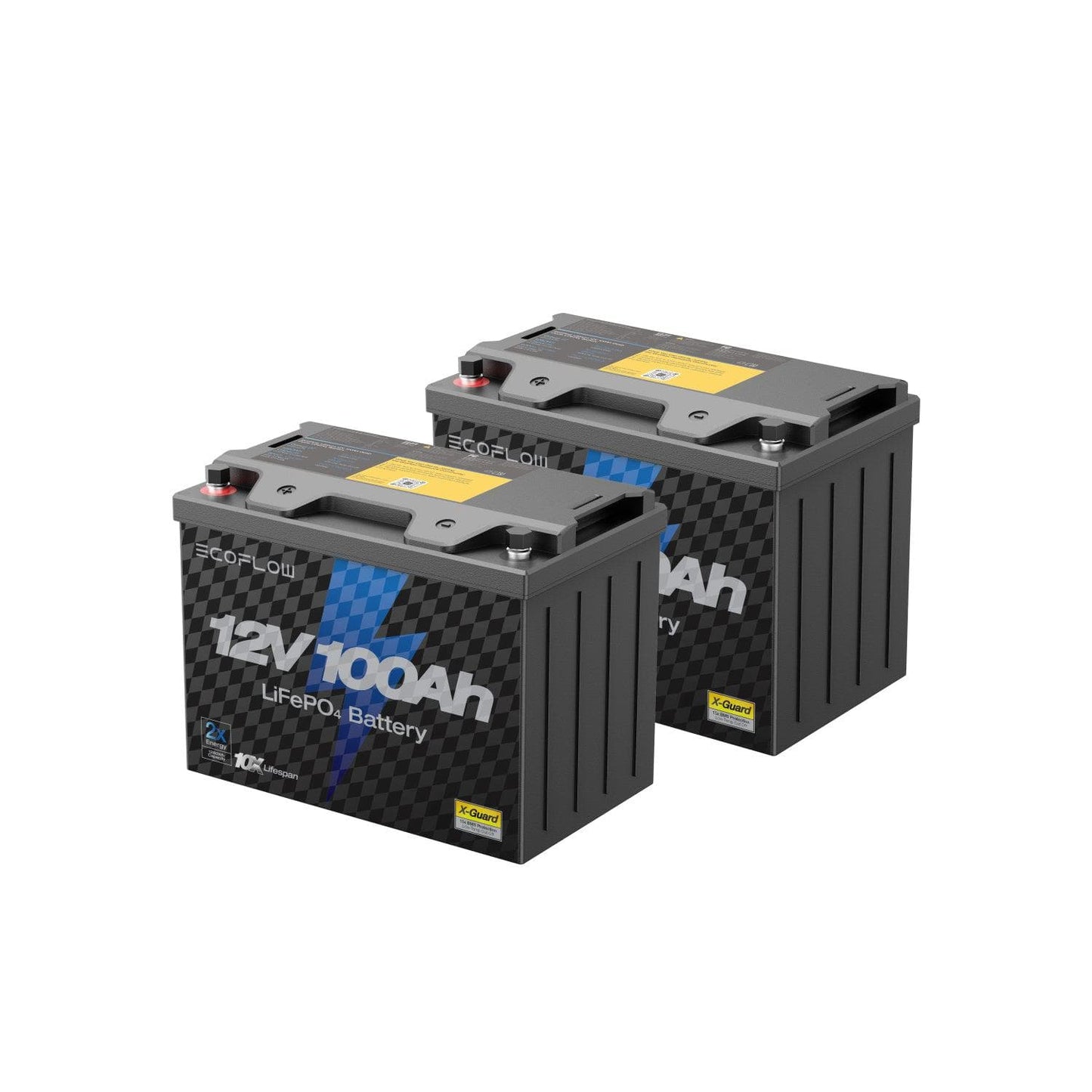 Alaiify Lithium 12V 100Ah Deep Cycle LiFePO4 Battery