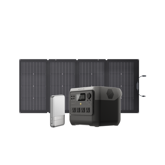 Alaiify RIVER 2 Pro + 220W Solar Panel + RAPID 5000
