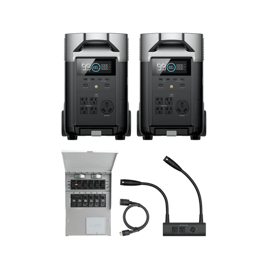 Alaiify DELTA Pro*2 + Double Voltage Hub + Transfer Switch