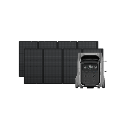 เครื่องกำเนิดไฟฟ้าพลังงานแสงอาทิตย์ EcoFlow DELTA Pro 3 (PV400W) 