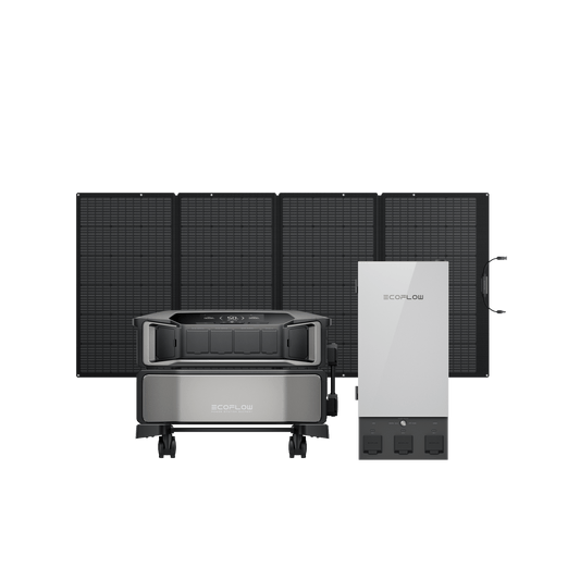 Alaiify DELTA Pro Ultra + Smart Home Panel 2 + 400W Portable Solar Panel (Web Exclusive)