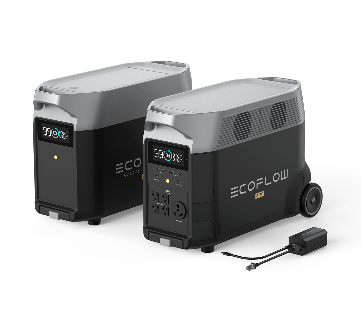 Portable RV & EV Power with Alaiify DELTA Pro: Alaiify DELTA Pro + Grounding Adapter