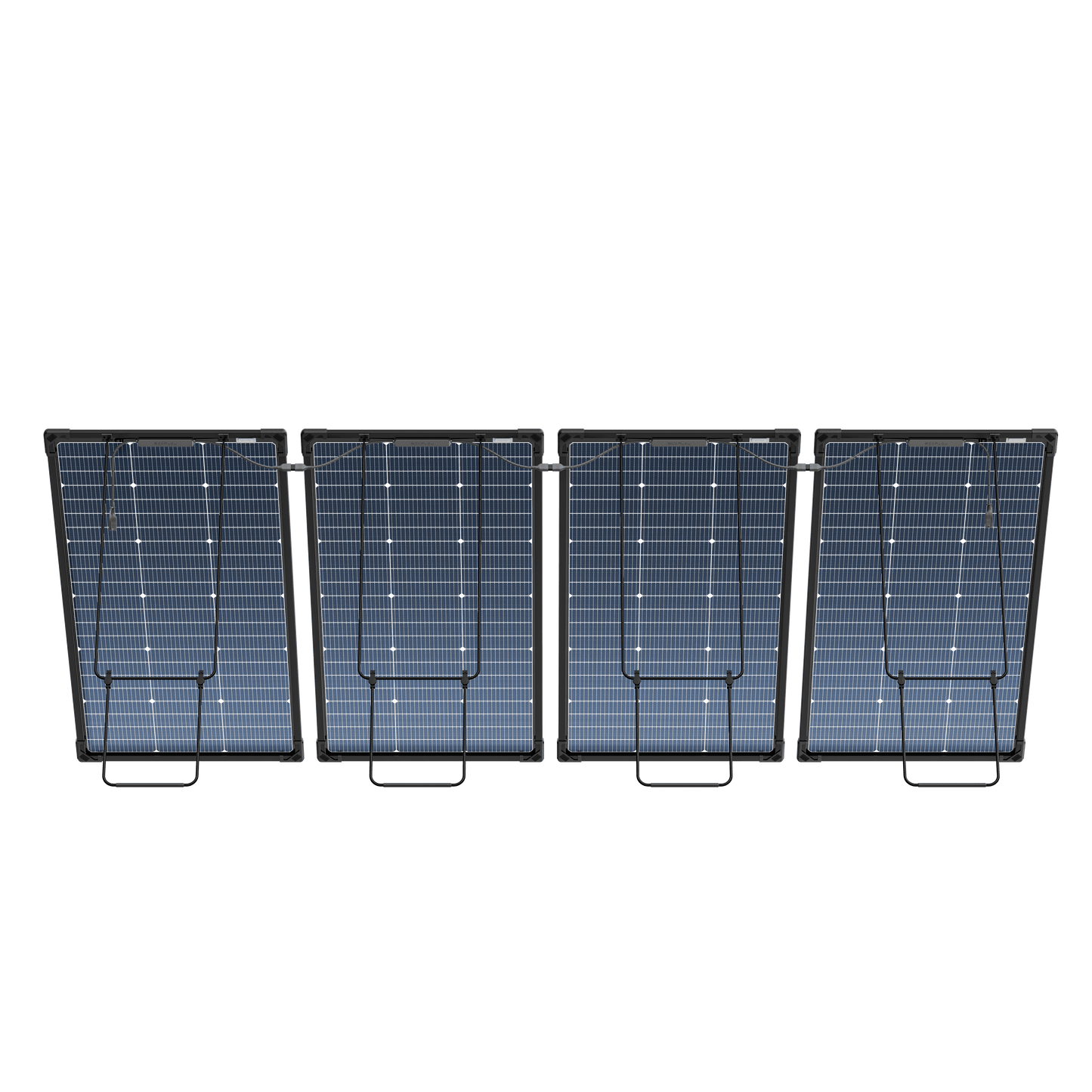 Alaiify 125W Bifacial Modular Solar Panel (500W, 4-piece kit)