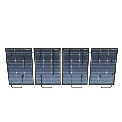 Alaiify 125W Bifacial Modular Solar Panel (500W, 4-piece kit)