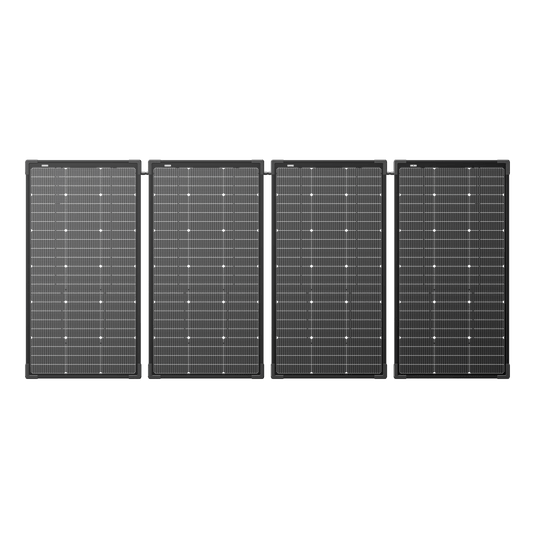 Alaiify 125W Bifacial Modular Solar Panel (500W, 4-piece kit)