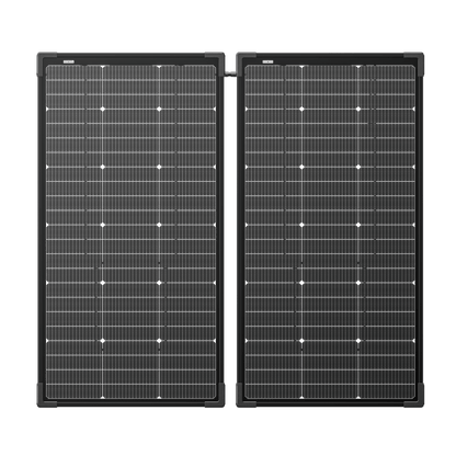 Alaiify 125W Bifacial Modular Solar Panel (500W, 4-piece kit)