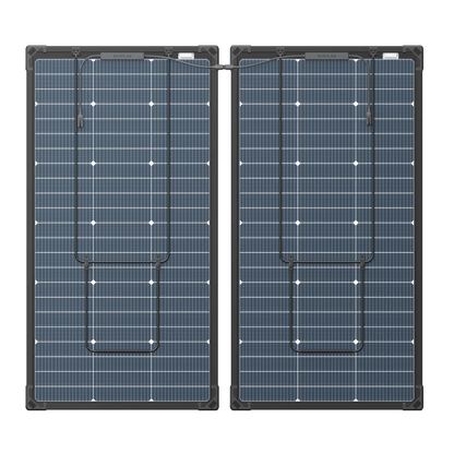 Alaiify 125W Bifacial Modular Solar Panel (500W, 4-piece kit)