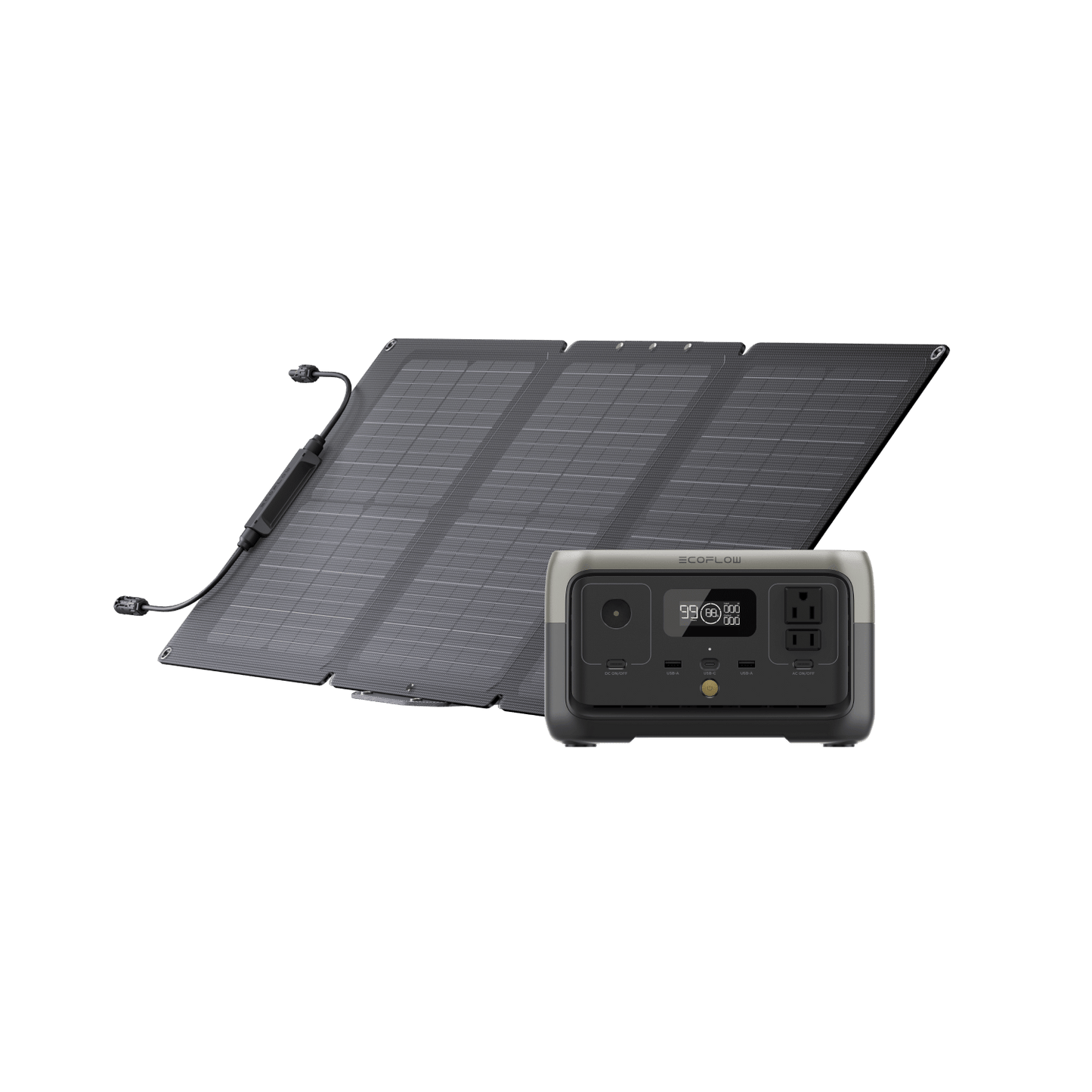 Alaiify 60W Portable Solar Panel