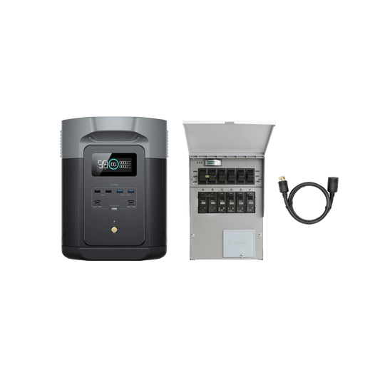 Alaiify DELTA 2 Max + Transfer Switch